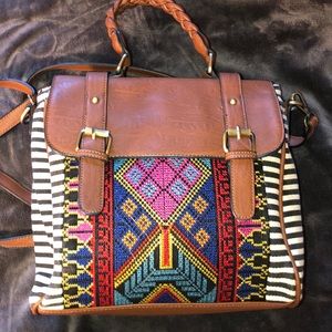 Boho style cross bag
